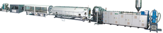 HDPE pipe extrusion line
